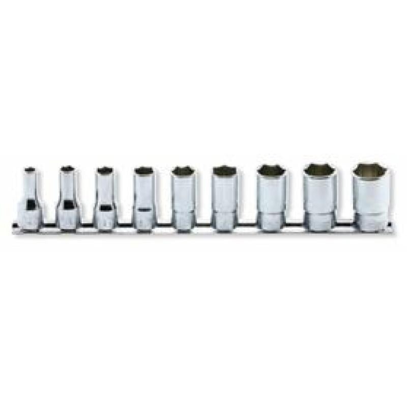 Ko-Ken RS3305XA/9 3/8 Sq. Dr. Socket set 1/4-3/4 12 point 9 pieces