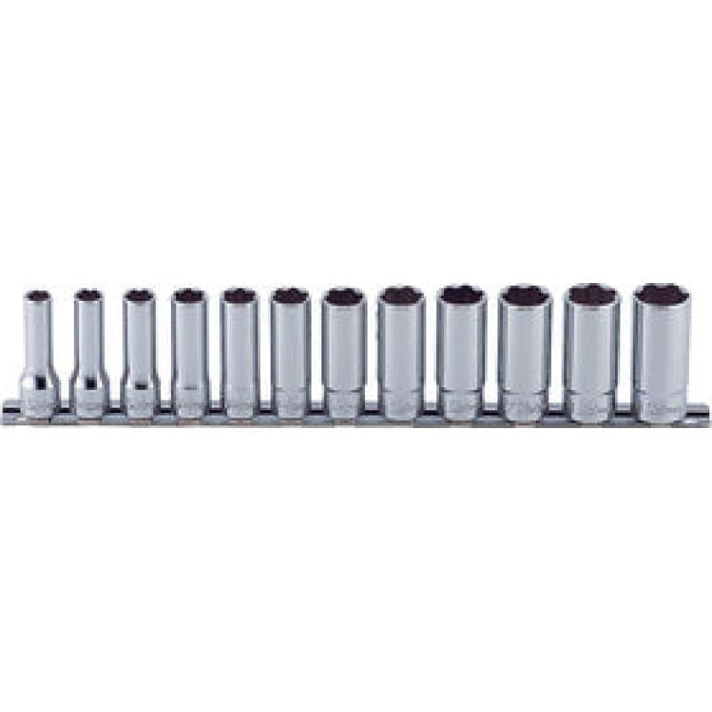 Ko-Ken RS3310M/12 3/8 Sq. Dr. Socket set 8mm-19mm Surface 12 pieces