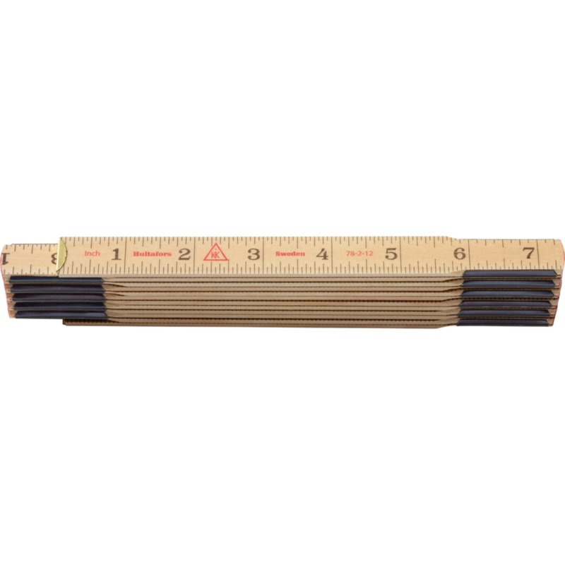 Hultafors 101404U Folding Wooden Ruler, 78"
