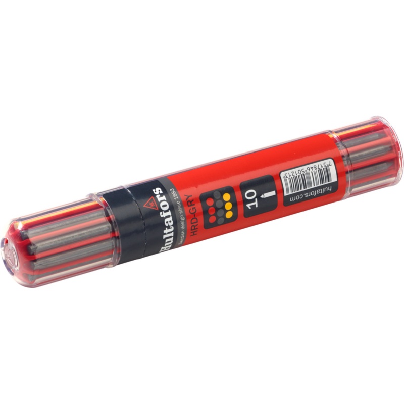 Hultafors 650120 HRD GRY Dry Marker Refill Dispenser, Graphite & Chalk