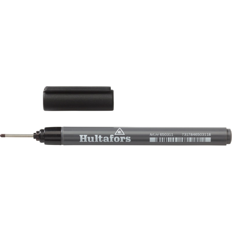 Hultafors 650310 HIDHM B Ink Deep-Hole Marker, Black