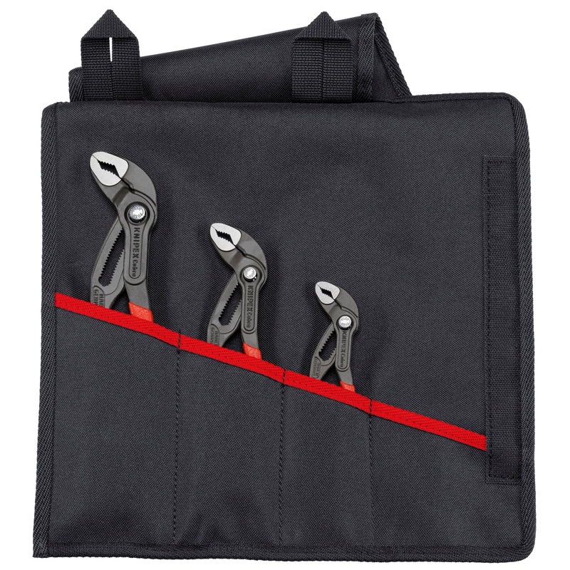 Knipex 00 19 55 S8 3 Pc Cobra Set in Tool Roll