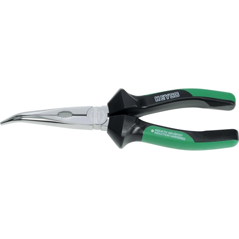 Heyco 01209020087 Needle-nose pliers, angled at 45  1209  200MM CPD