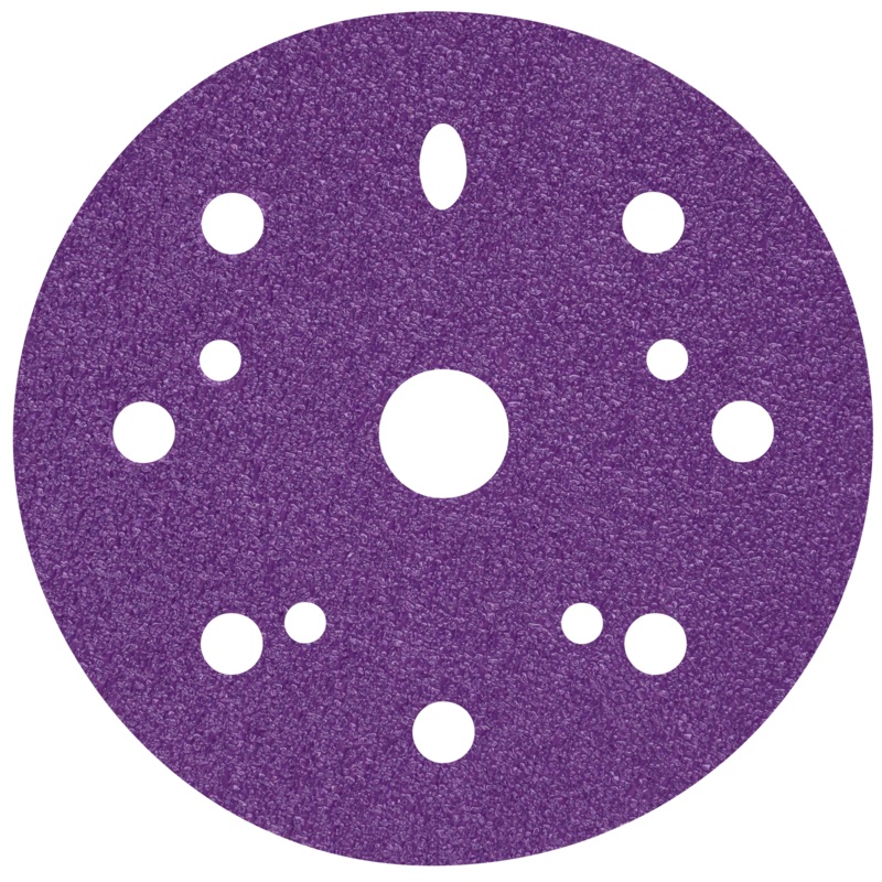 3M Cubitron II Hookit Clean Sanding Abrasive Disc, 01729, 5 in, 40+grade