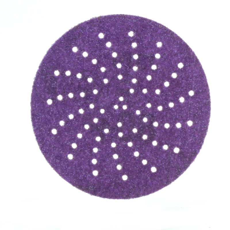3M Cubitron II Hookit Clean Sanding Abrasive Disc, 31361, 3 in, 80+grade
