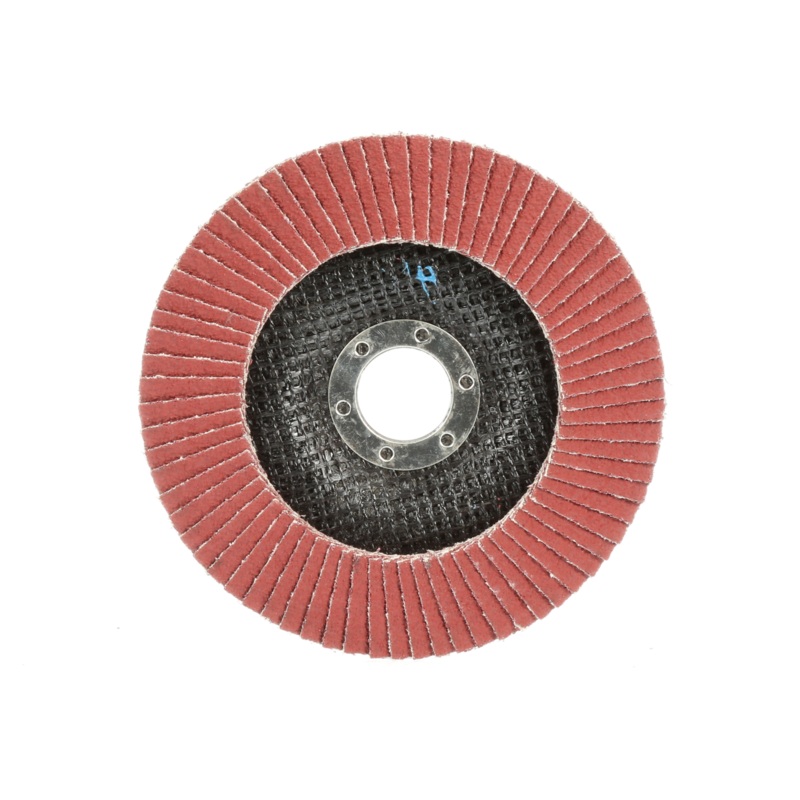 3M Cubitron II Flap Disc 969F, 40+, T29 Quick Change, 4-1/2 in x5/8"-11, Giant