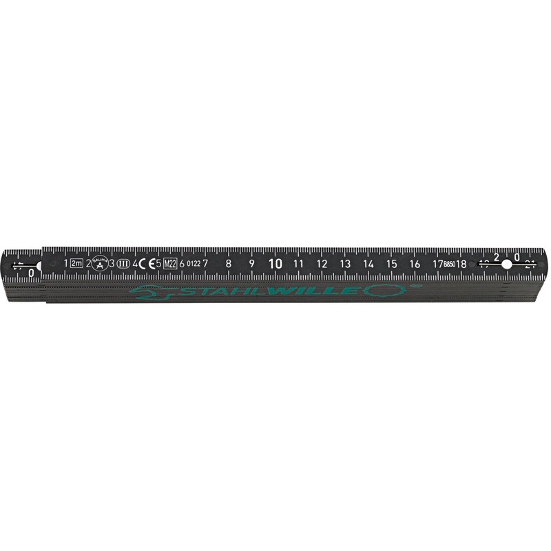 Stahlwille77470003 Wooden Folding Ruler 2M