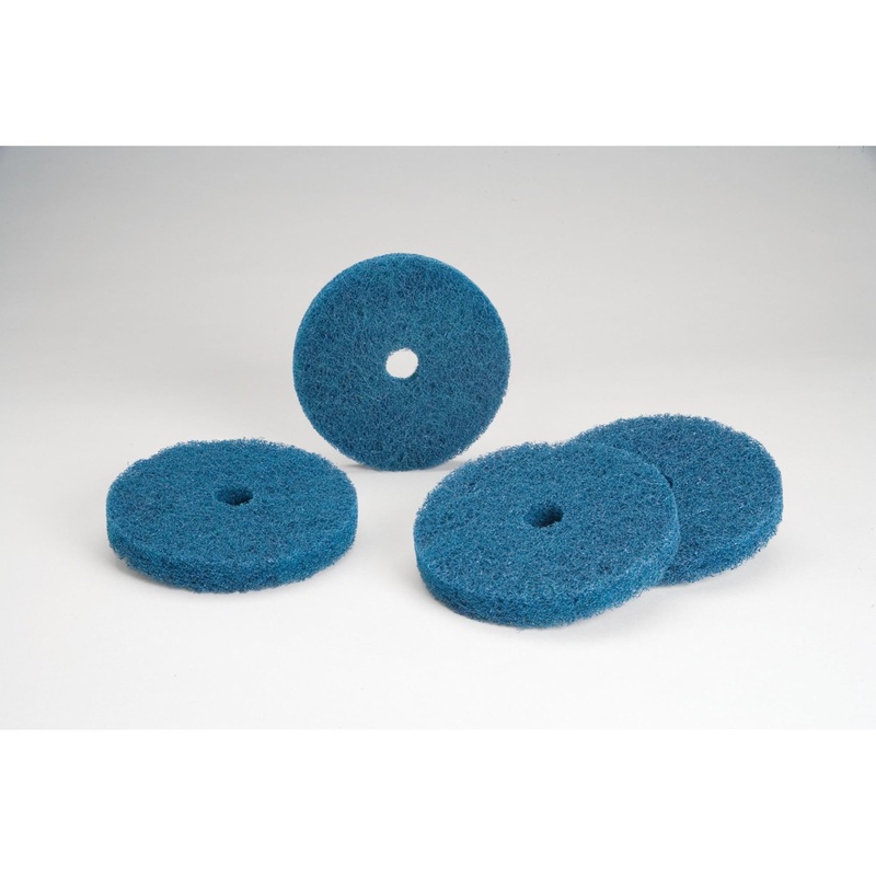Standard Abrasives Buff and Blend HS-F Disc, 814019, 14 in x 1-1/4 in AMED