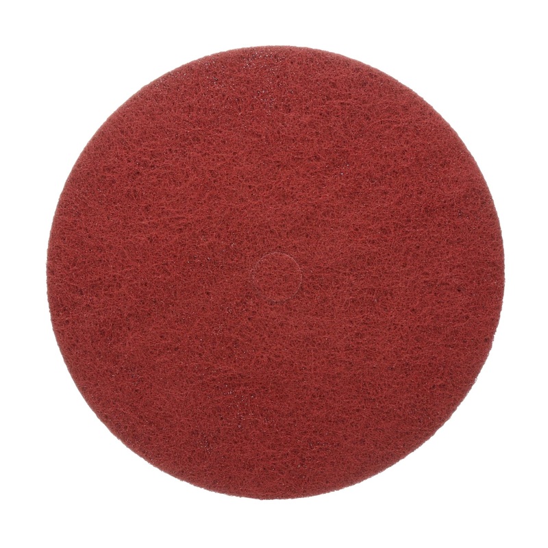 Standard Abrasives Buff and Blend HP Disc, 859128, 12 in x 1-1/4 in AVFN, 5/Pac