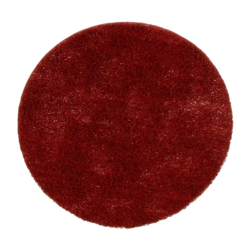 Standard Abrasives Buff and Blend HS Disc 860908, 8 in x 1/2 in A VFN,10/Pac