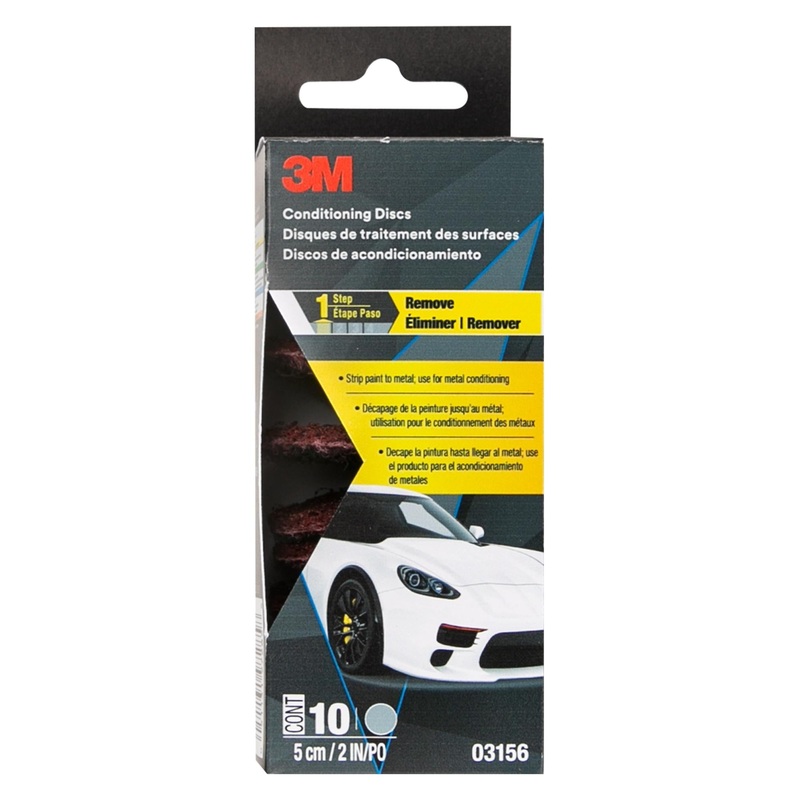 3M Conditioning Abrasive Disc, 03156, 2 in, Medium Grit, 10 discs perpack