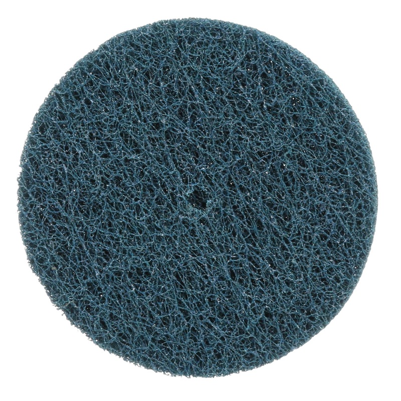 Standard Abrasives Buff and Blend HS-F Disc, 863410, 4 in x 1/4 in AMED, 10/Pac