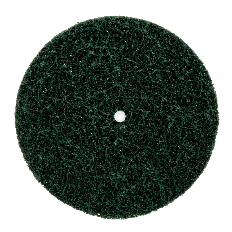 Standard Abrasives Buff and Blend HS Disc, 869126, 12 in x 1-1/4 in ACRS, 5/Pac