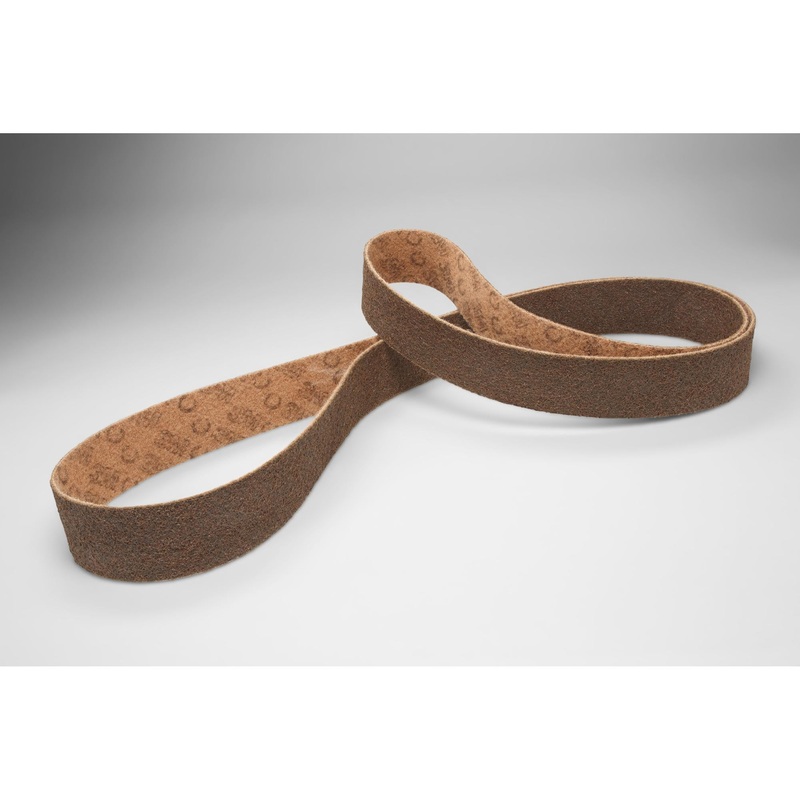 Scotch-Brite Surface Conditioning Belt, 1/2 in x 12 in, A CRS