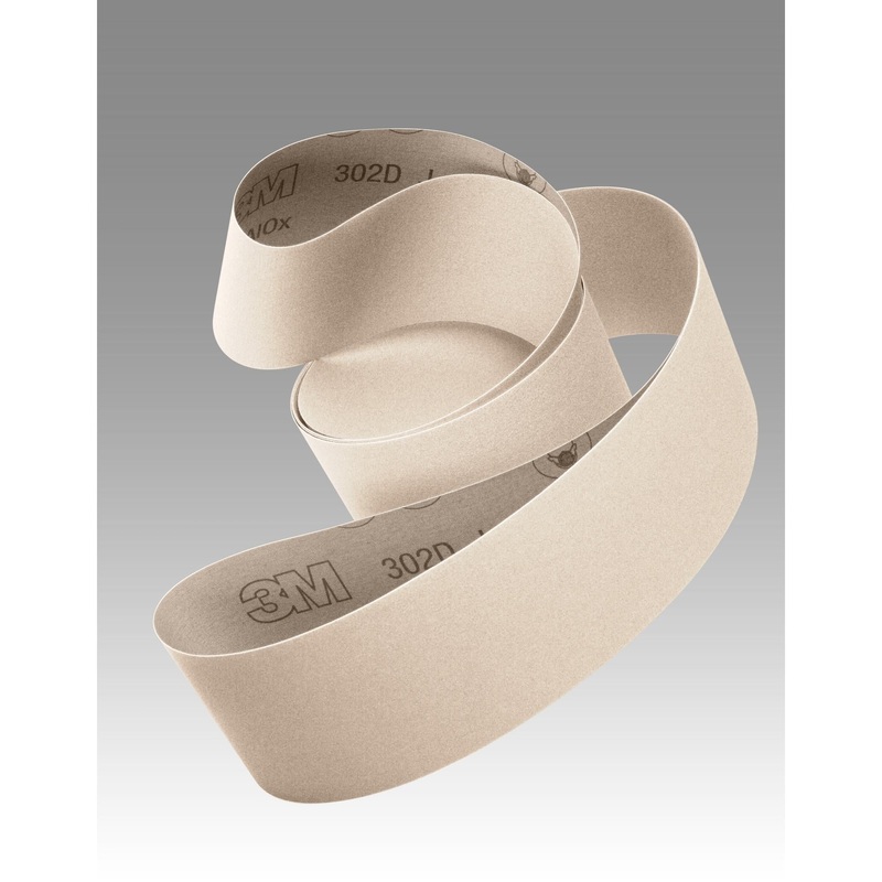 Scotch-Brite Surface Conditioning Low Stretch Belt, SC-BL, Talc , 1/2in x 18 in
