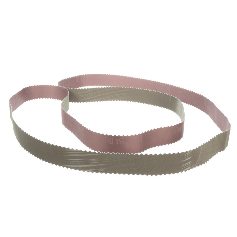 3M Trizact Cloth Belt 307EA, A6 JE-weight, 1 in x 132 in, Film-lok,Full-flex