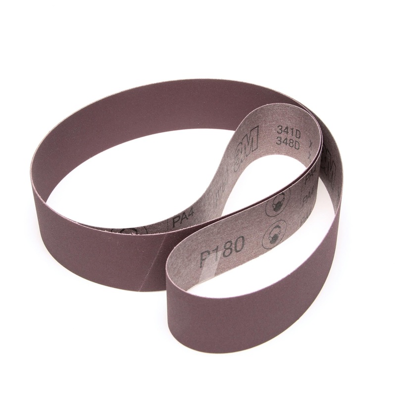3M Cloth Belt 341D, 2 in x 36 in 80 X-weight