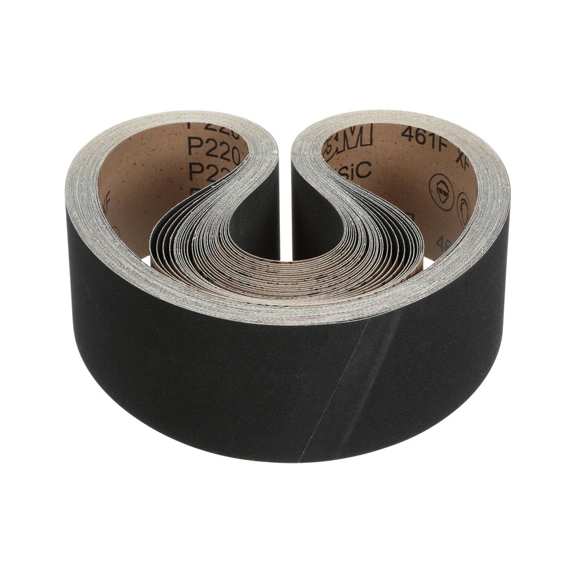 3M Cloth Belt 461F, P150 XF-weight, 4 in x 156 in, Sine-lok,Single-flex
