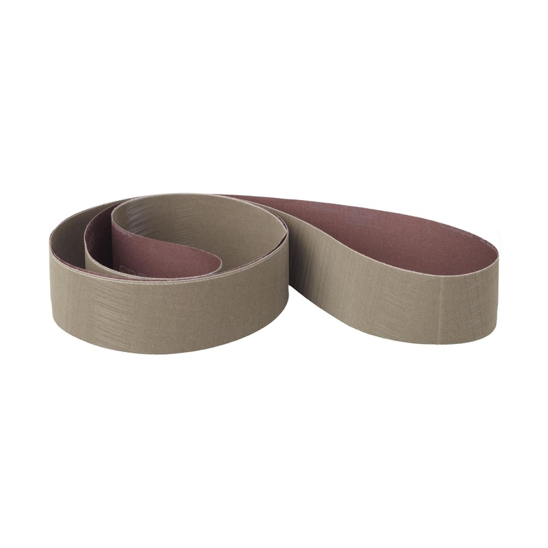 3M Trizact Cloth Belt 307EA, A6 JE-weight, 2 in x 132 in, Film-lok,Full-flex