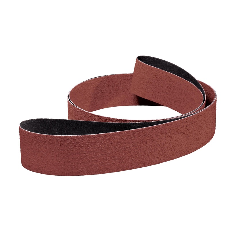 3M Cloth Belt 361F, P100 XF-weight, 4 in x 156 in, Sine-lok 45 Angle