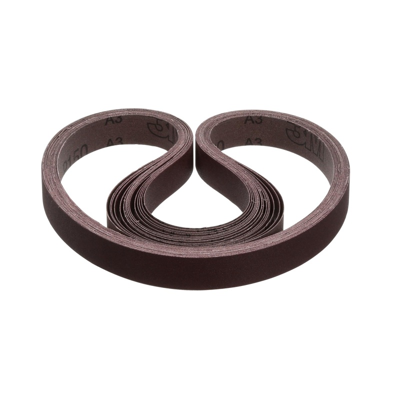 3M Cloth Belt 341D, 50 X-weight, 1-1/2 in x 60 in, Film-lok,Single-flex