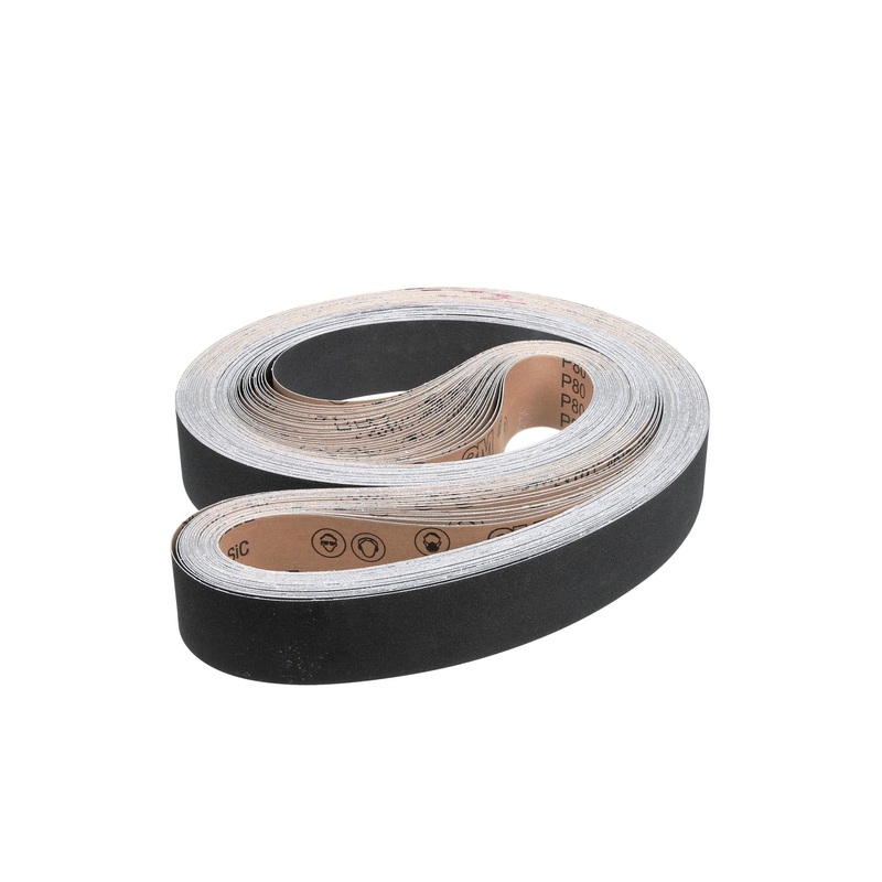 3M Cloth Belt 461F, P320 XF-weight, 3-1/2 in x 132 in, Sine-lok,Single-flex