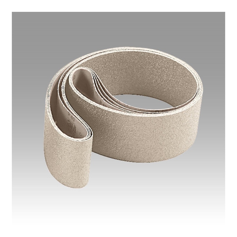 Scotch-Brite Surface Conditioning Low Stretch Belt, SC-BL, Talc , 3 inx 132 in