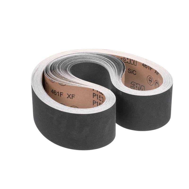 3M Cloth Belt 461F, P60 YF-weight, 57 in x 156-34 in, Film-lok,Full-flex