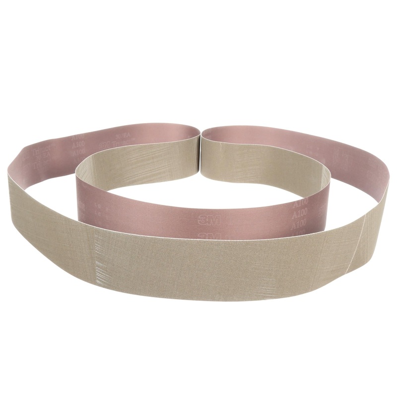 3M Trizact Cloth Belt 307EA, A6 JE-weight, 3-1/2 in x 15-1/2 in,Film-lok