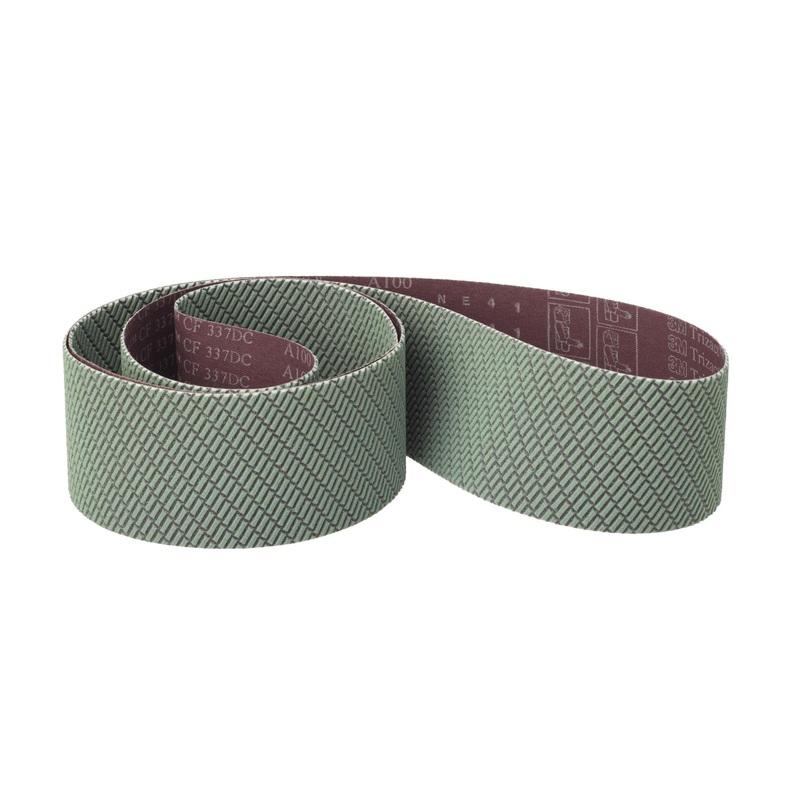 3M Trizact Cloth Belt 337DC, 3 1/2 in x 15 1/2 in, A300, X-weight,10/Pac