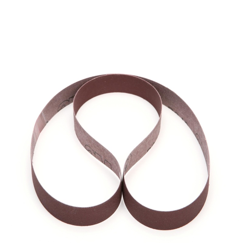 3M Cloth Belt 341D, P240 X-weight, 1 in x 42 in, Film-lok, Single-flex