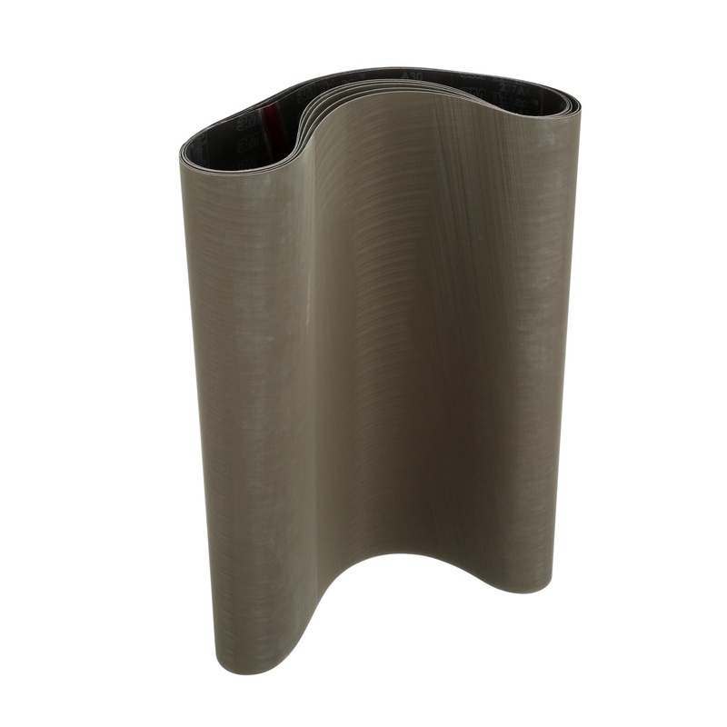 3M Trizact Cloth Belt 237AA, A30 X-weight, 24 in x 48 in, Film-lok,Full-flex
