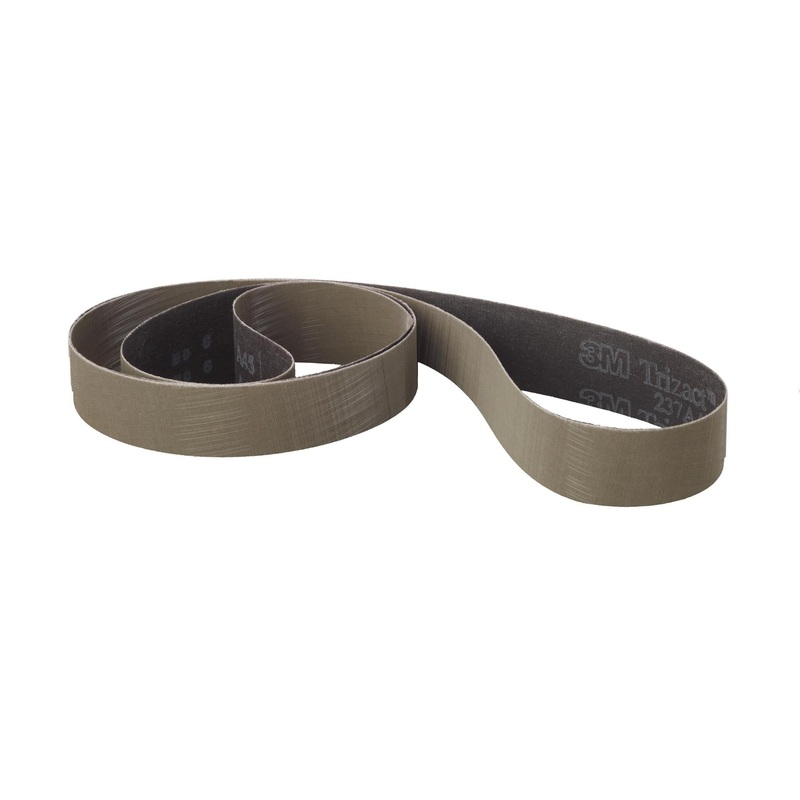 3M Trizact Cloth Belt 237AA, A65 X-weight, 2 in x 72 in, Film-lok,Full-flex